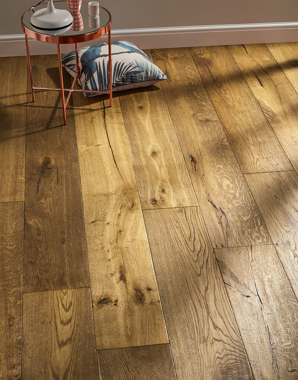 Hard flooring options display